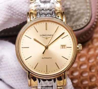 Longines Presence L4.921.2.32.7 RM Factory 1:1 Best Edition Replica Watch Gold Dial